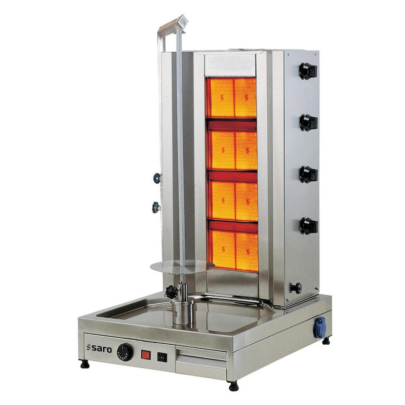 SARO TILLA 4 Gas Kebab Grill 80 kg