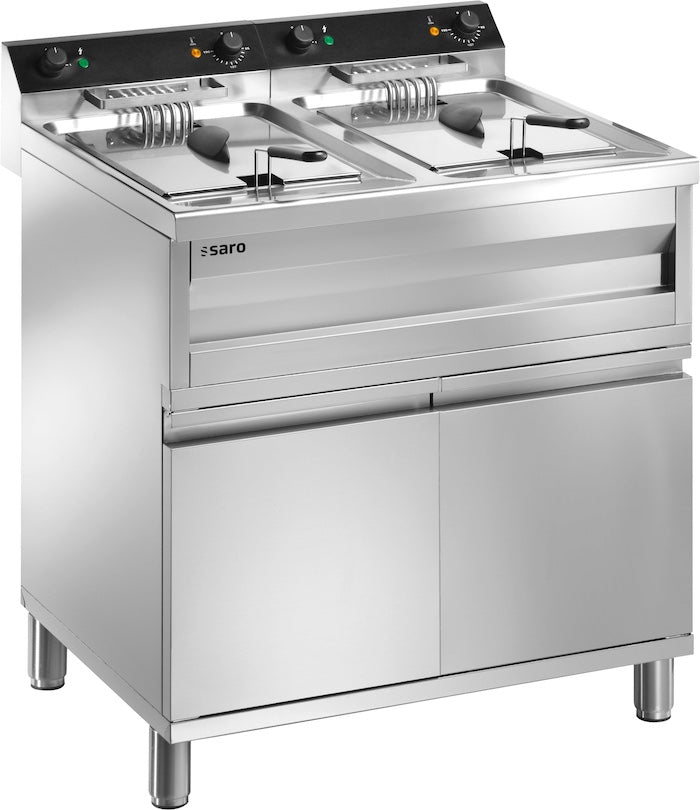 SARO GASTROLINE 12+12VS Elektrische Friteuse 2 x 12 Liter