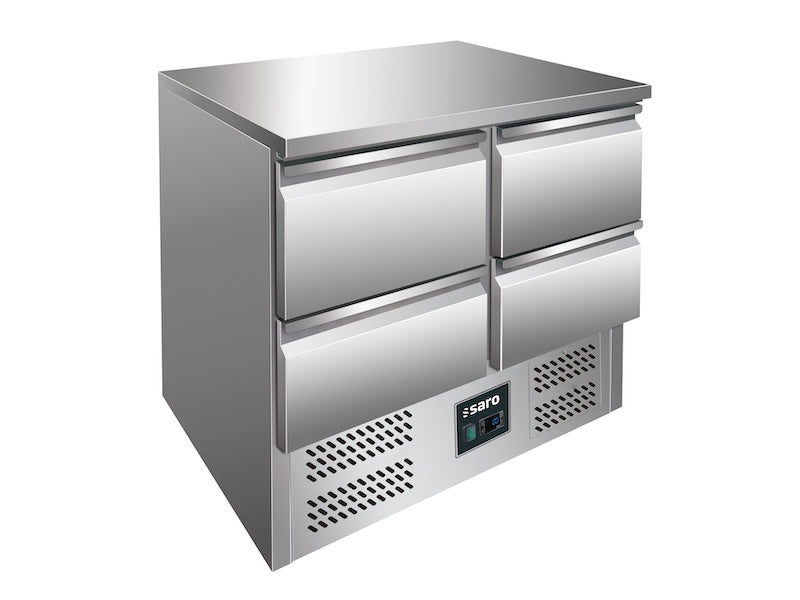 SARO VIVIA S 901 S/S TOP 4 x 1/2 GN Koelwerkbank 4 Laden