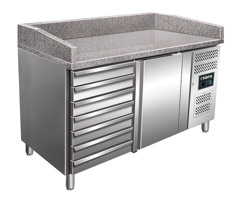 SARO MARGA PZ 1610 TN Pizzawerkbank 1 Deur 7 Laden