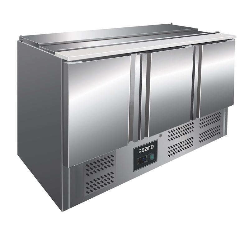 SARO S 903 PRO Saladette 3 Deuren met Telescopisch Schuifdeksel