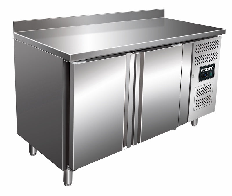 SARO SNACK 2200 TN Koelwerkbank 265 Liter 2 Deuren met Opstand