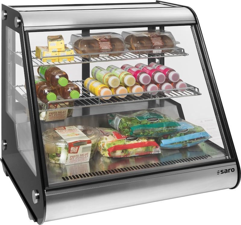 SARO SOPHIE 160 Koelvitrine 160 Liter met 2 Verstelbare Roosters