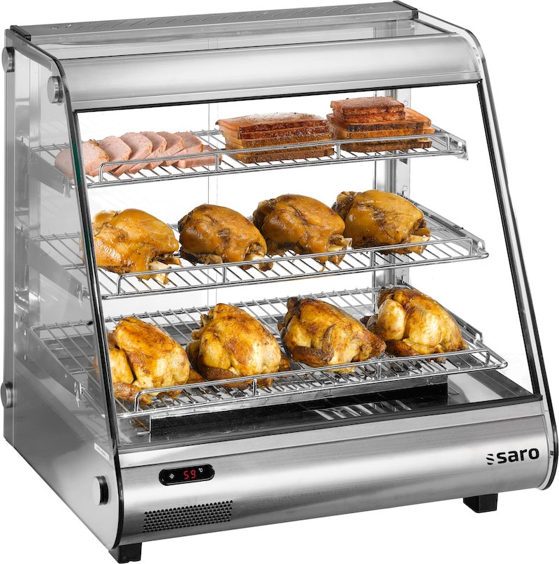 ARO ELINE 160 Warmhoudvitrine met LED verlichting