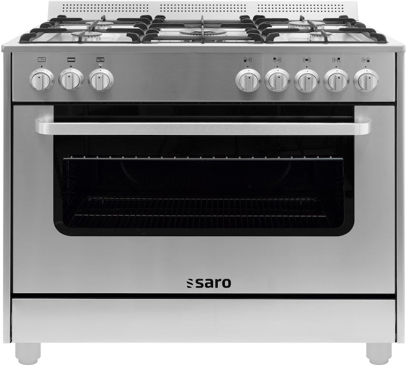 SARO TS95C61LX Gasfornuis met Elektrische Oven