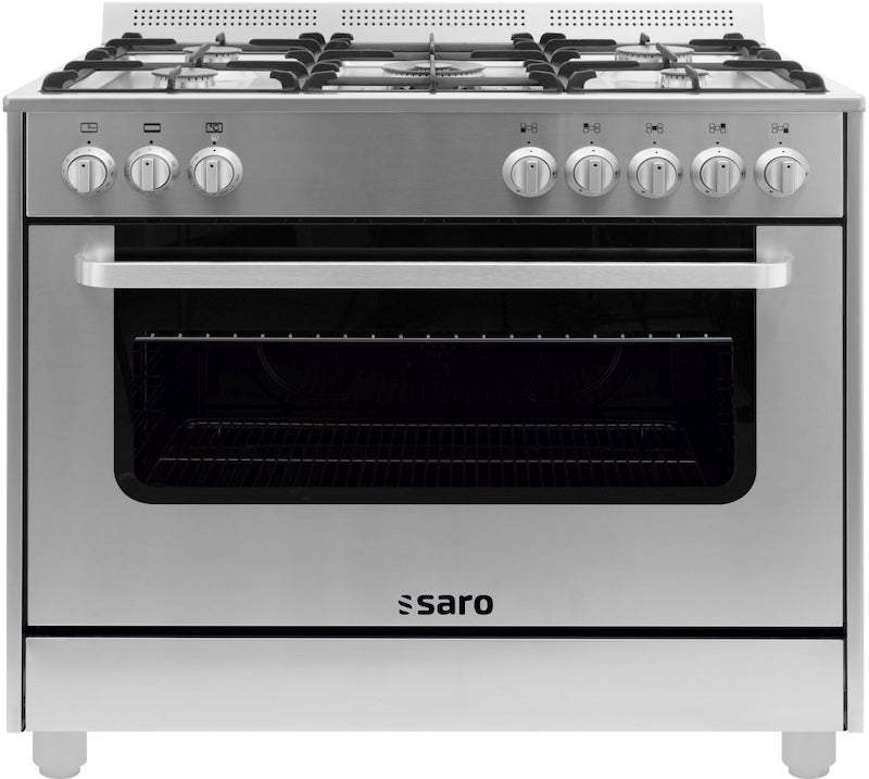 SARO TS95C71X Gasfornuis met Gasoven 115 Liter