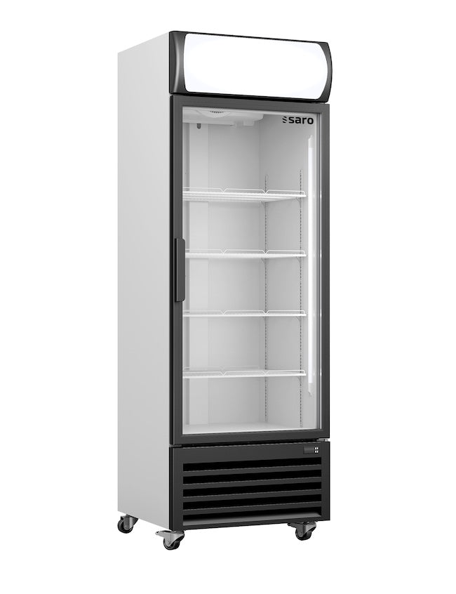 SARO GTK 370 Flessenkoelkast 370 Liter met Glazen Deur