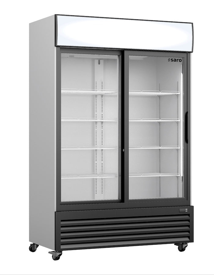SARO GTK 700 SD Flessenkoelkast 706 Liter met 2 Glazen Schuifdeuren