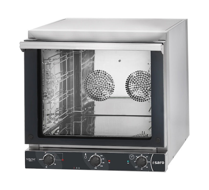 SARO EKO 595 Elektrische Heteluchtoven met Grill en 4 Niveaus