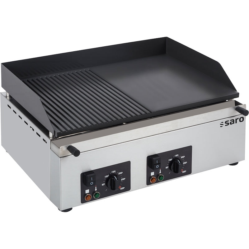 SARO GPK 610 Elektrische Keramische Grillplaat Glad en Geribbeld