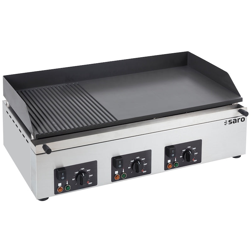 SARO GPK 810 Elektrische Keramische Grillplaat Glad en Geribbeld