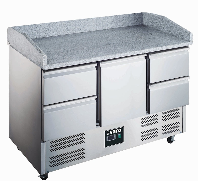 SARO ES 903 PZ 1/4 Pizzawerkbank 1 Deur 4 Laden
