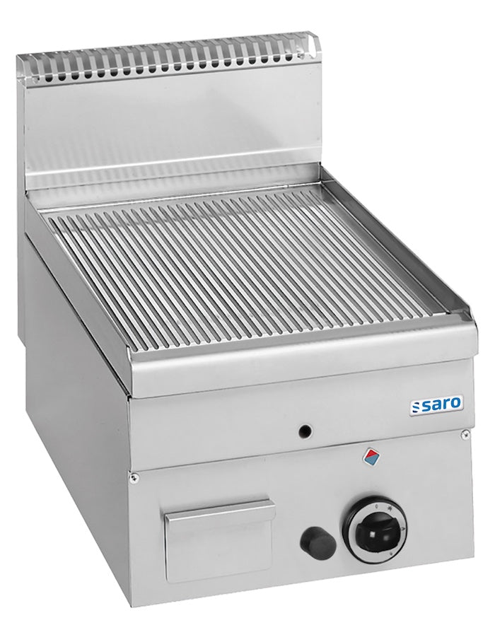 SARO GFT46R Gas Bakplaat Geribbeld 600 Serie