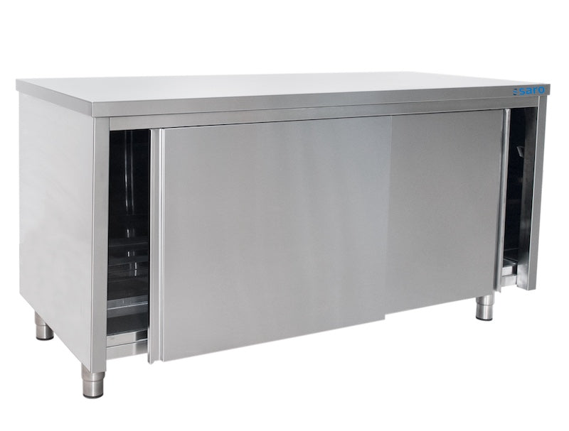 SARO RVS Schuifdeurkast 1800 x 600 x 850 mm