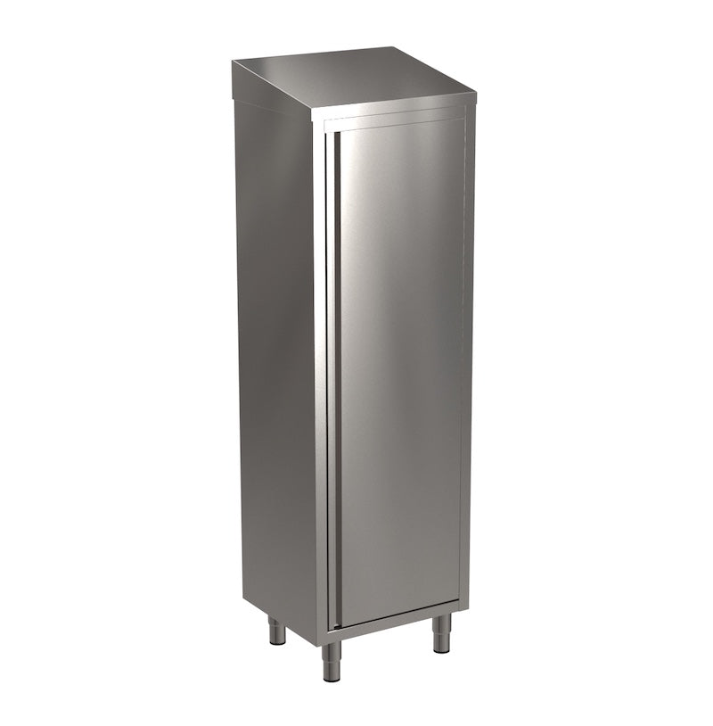 SARO RVS Kast 600 x 500 x 1975 mm met Schuin Dak