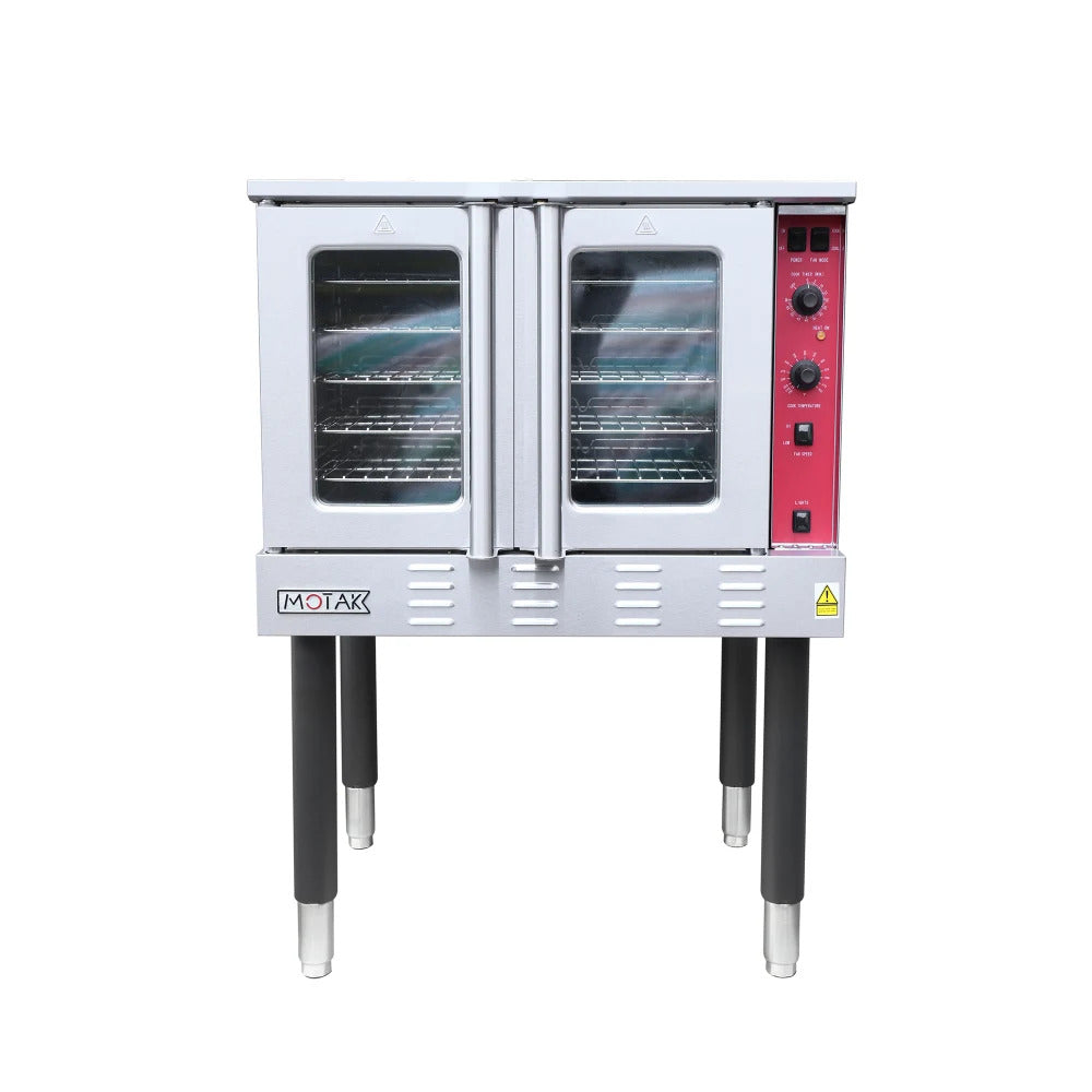 MoTak MCO-1-SGL Ombouwbare Gas Heteluchtoven