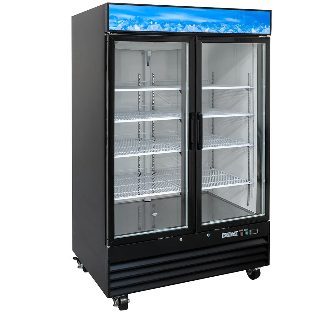 MoTak MGD-2DR-48-X 2-Deurs Glasdeur Display Koelkast