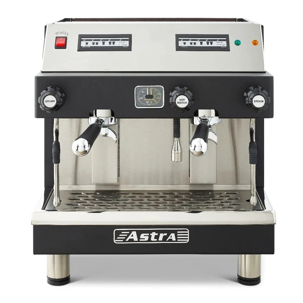 Astra Automatische Espressomachine - 2 Groepen & 2 Stoompijpen