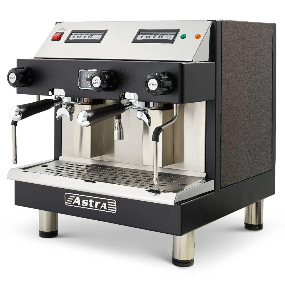 Astra Automatische Espressomachine - 2 Groepen & 2 Stoompijpen