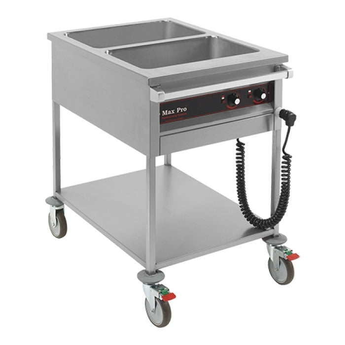 Max Pro Mobiele Elektrische Bain Marie Wagen