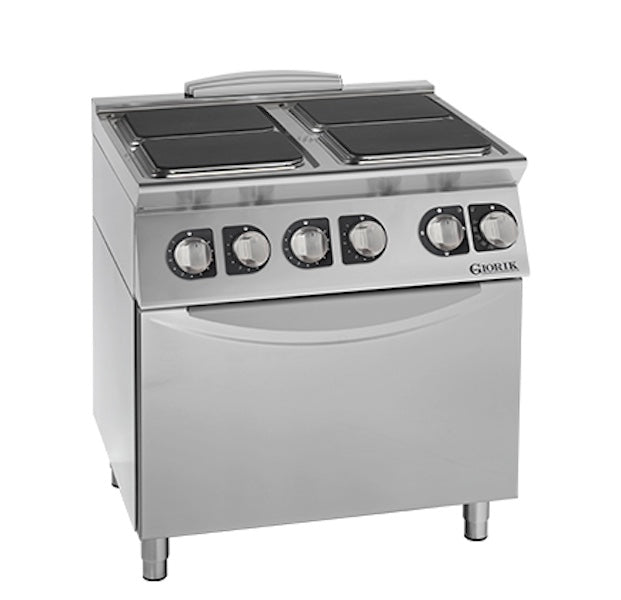 GIORIK UNIKA 900 CE94QE Elektrisch Fornuis 4 Pits met Oven