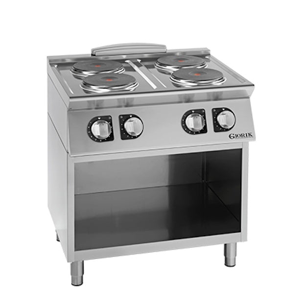 GIORIK UNIKA 700 CE74TG Elektrische Kookplaat 4 Pits