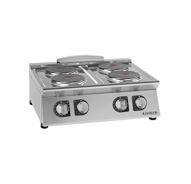 GIORIK UNIKA 700 CE74TT Elektrische Kookplaat 4 Pits Tafelmodel