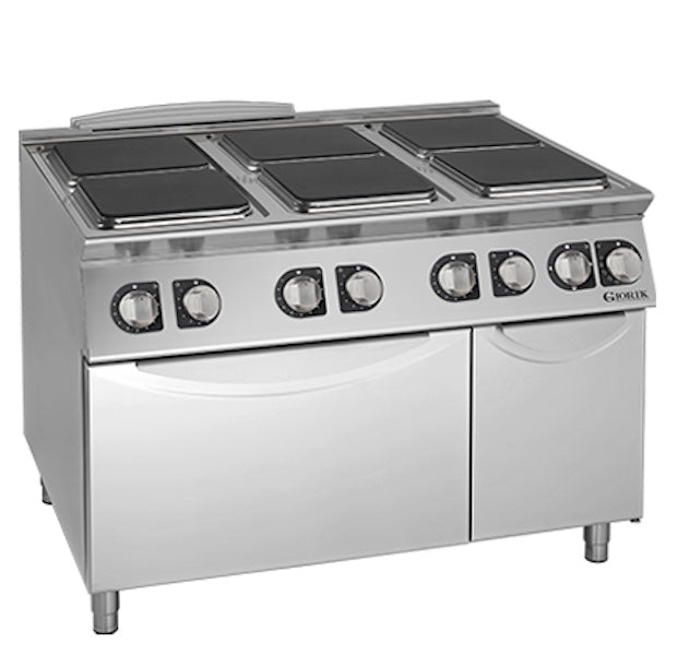 GIORIK UNIKA 900 CE96QE Elektrisch Fornuis 6 Pits met Oven