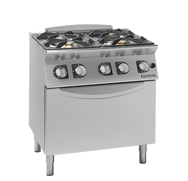 GIORIK UNIKA 700 CG740F Gasfornuis met Oven