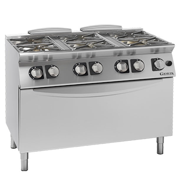 GIORIK UNIKA 900 CG96EH Gasfornuis met Maxi Elektrische Oven