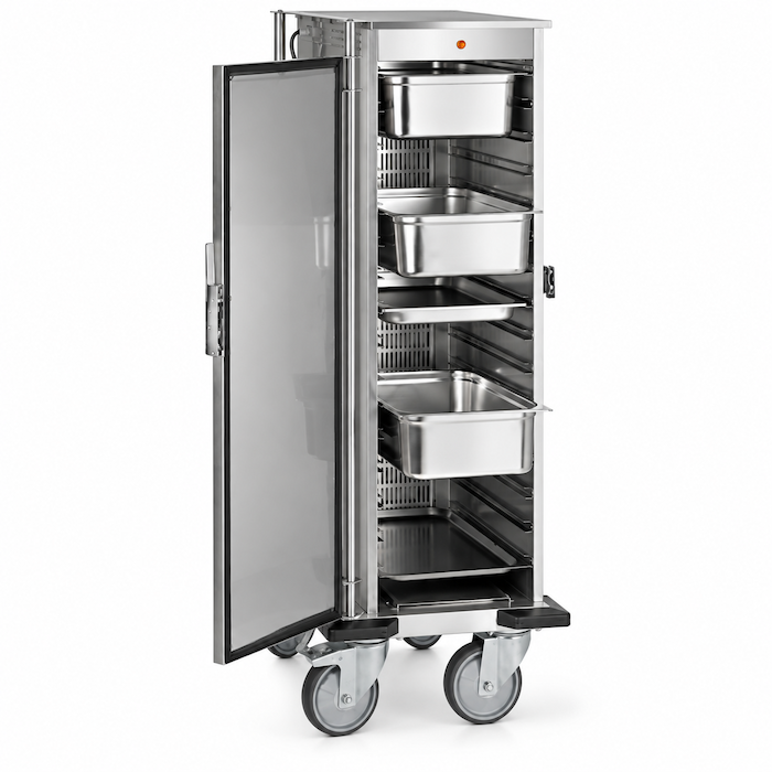 Rocam Verwarmde Banketwagen 16 x GN 1/1