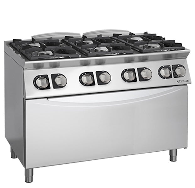 GIORIK LineaBase 700 ECG76EH Gasfornuis met Maxi Elektrische Oven