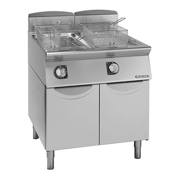 GIORIK UNIKA 700 FE7213 Elektrische Friteuse 2 x 13 Liter