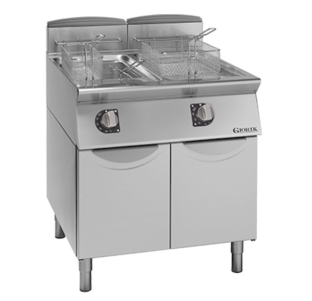 GIORIK UNIKA 700 FE7217 Elektrische Friteuse 2 x 17 Liter