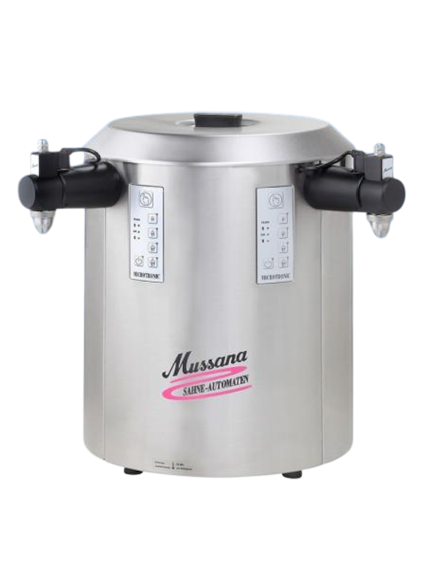 Mussana DUO 2 × 6 Liter Slagroommachine Optie 2