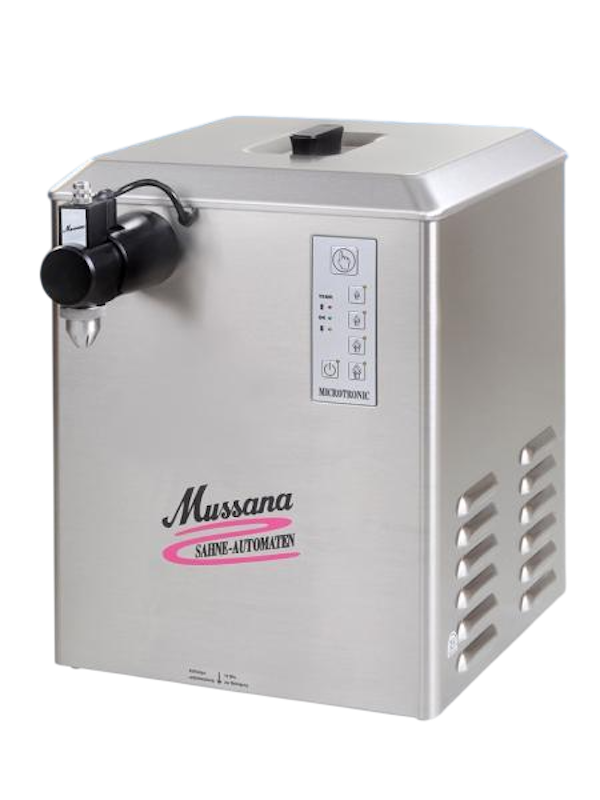 Mussana GRANDE 12 Liter Slagroommachine