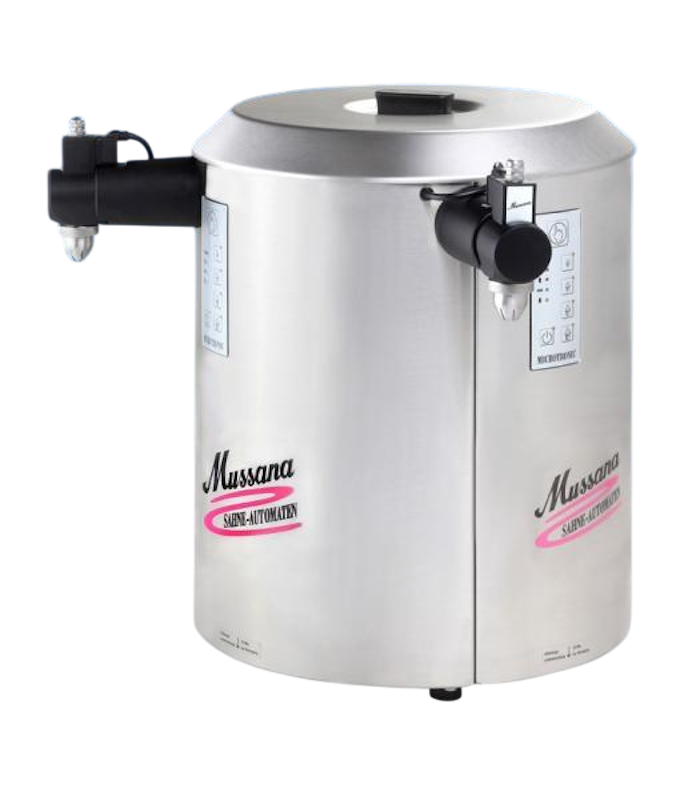 Mussana DUO 2 × 6 Liter Slagroommachine Optie 1