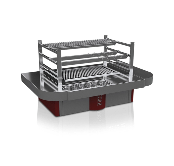 KOPA R90TT Robata Grill met Zijtafels