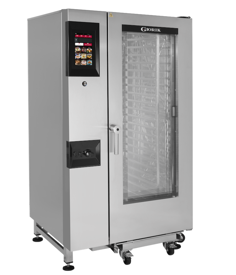 GIORIK Steambox H SNHG201W Gas Kombidamper met Boiler 20 x GN 1/1