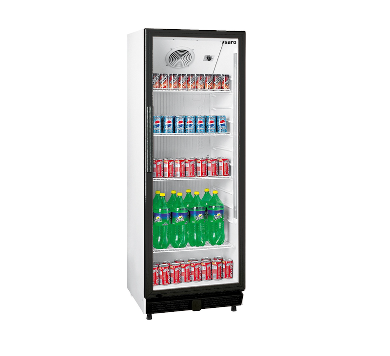 SARO GTK 230 Drankenkoelkast 230 Liter met Glazen Deur