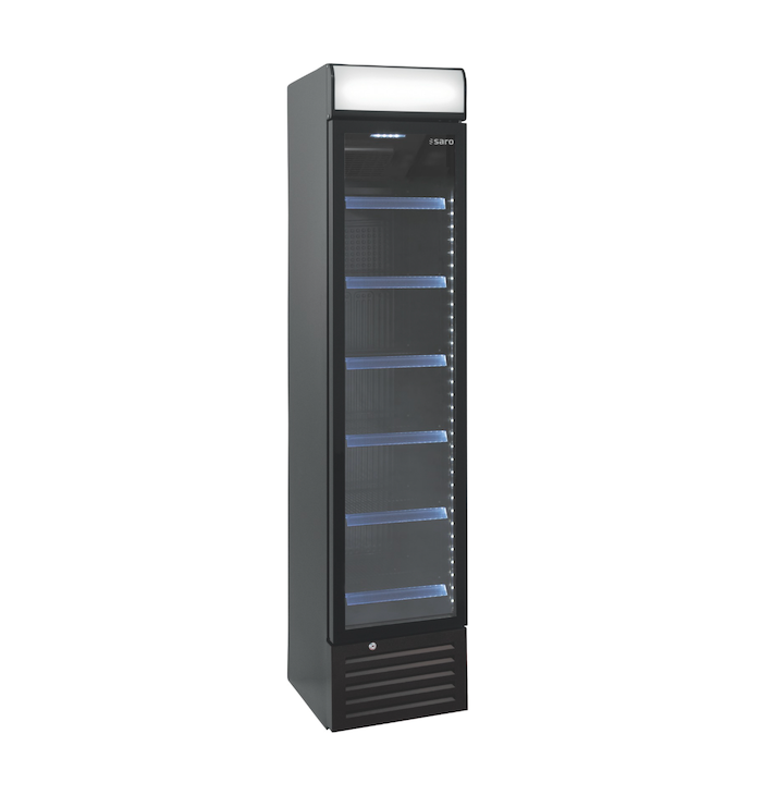 SARO DK 134 PRO Drankenkoelkast 150 Liter met Glazen Deur