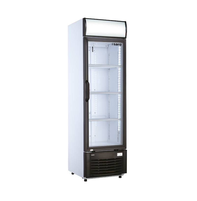 SARO GTK 282 M Drankenkoelkast 282 Liter met Glazen Deur