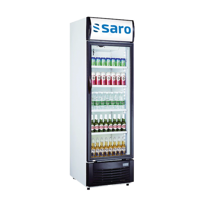 SARO GTK 382 Drankenkoelkast 382 Liter met Glazen Deur