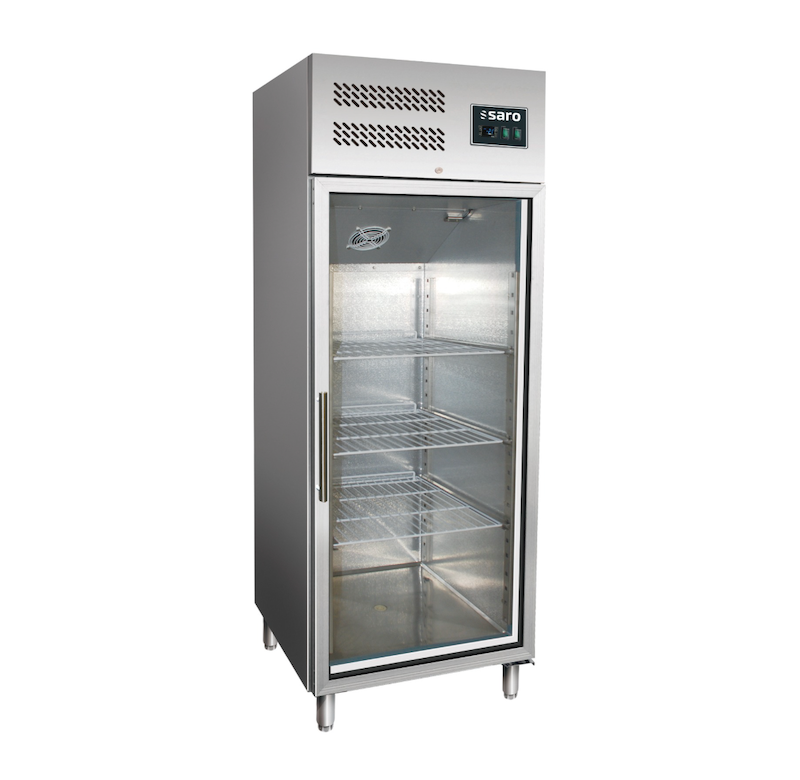 SARO GN 600 TNG Koelkast 537 Liter GN 2/1 met Glazen Deur
