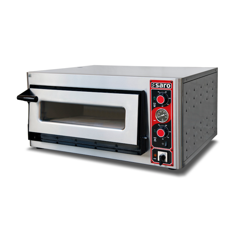 SARO MASSIMO 1920 Elektrische Pizzaoven voor 6 Pizza's tot 30 cm