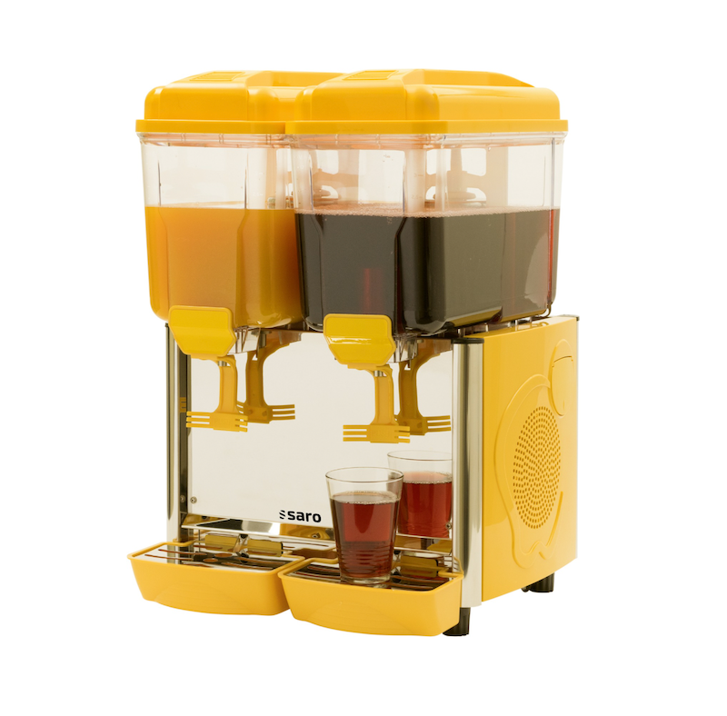 SARO COROLLA 2G Drankdispenser 24 Liter Geel