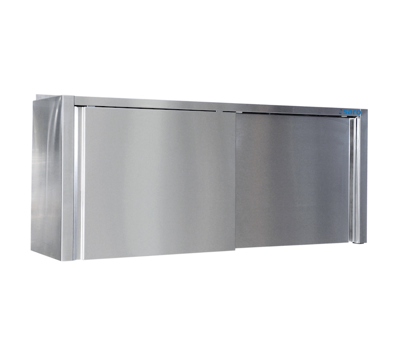 SARO RVS Wandkast 2000 x 400 x 600 mm met Schuifdeuren