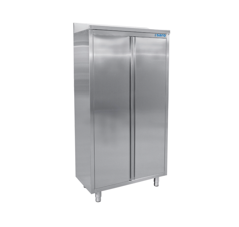 SARO RVS Kast 1000 x 500 x 1975 mm met 2 Draaideuren