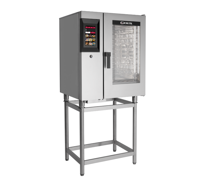 GIORIK Steambox H SNHG101W Gas Kombidamper met Boiler 10 x GN 1/1