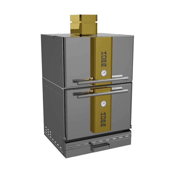 KOPA 401C Houtskooloven met Warmhoudkast